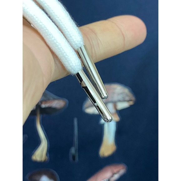 Magic Mushroom LSD Hippy Mens Womens Unisex size XL Blue NWOT Nature Trees - Picture 10 of 11